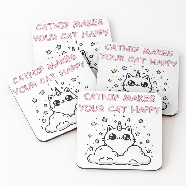 Item preview, Catnip Makes Your Cat Happy 3 designed and sold by LemuellTrends.