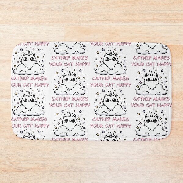 Item preview, Catnip Makes Your Cat Happy 3 designed and sold by LemuellTrends.