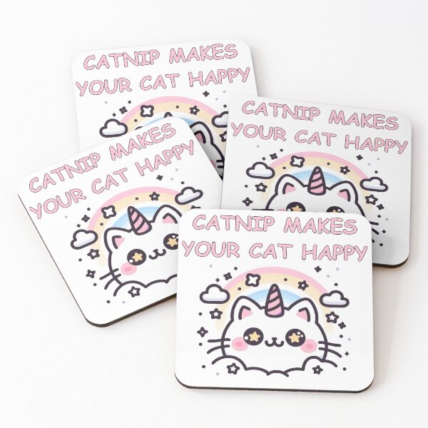 Item preview, Catnip Makes Your Cat Happy 4 designed and sold by LemuellTrends.