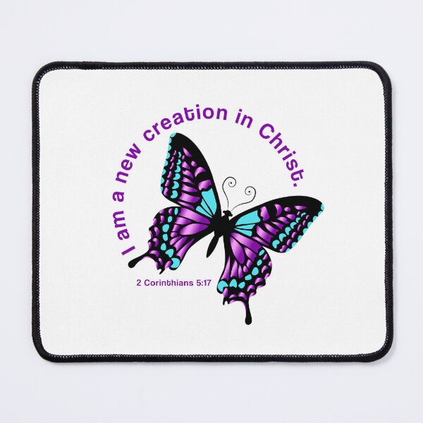 Item preview, New Creation Butterfly – "I am a new creature in Christ" designed and sold by GODS4US.
