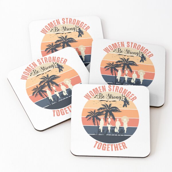 Item preview, Women Stronger Together - Happy Women! designed and sold by ebocraft.