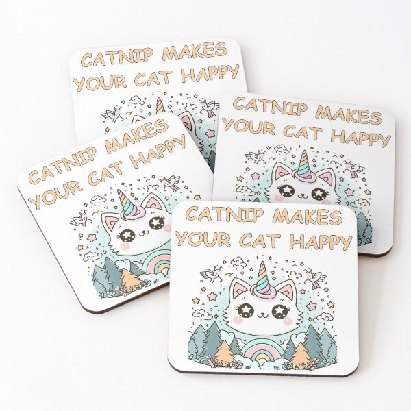 Item preview, Catnip Makes Your Cat Happy 5 designed and sold by LemuellTrends.