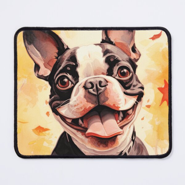 Item preview, Boston Terrier In The Fall designed and sold by TheAnimalZ00.