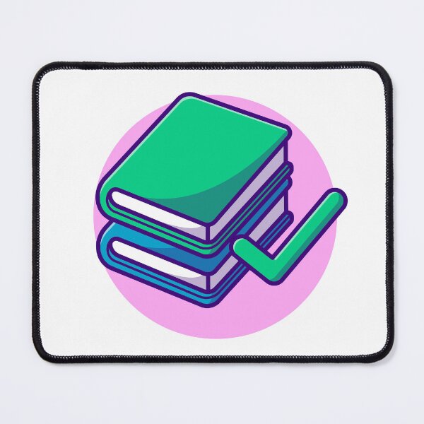 Item preview, Checklist Companion: Books with Checklist Cartoon Vector Icon designed and sold by hjian8219.