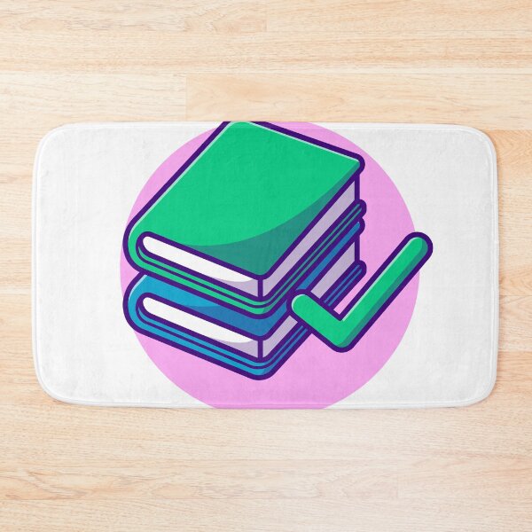 Item preview, Checklist Companion: Books with Checklist Cartoon Vector Icon designed and sold by hjian8219.