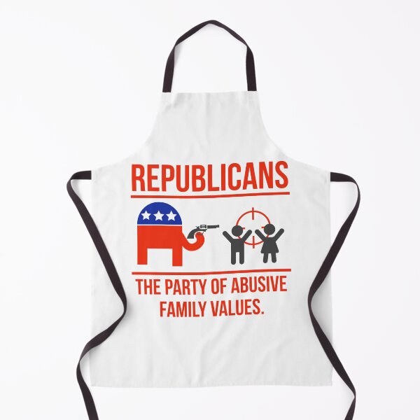 Item preview, Republicans party of (abusive) family values  designed and sold by Rachel the Artist .