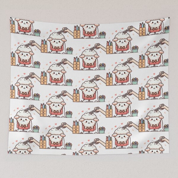 Item preview, BarberShop Sheep designed and sold by LemuellTrends.