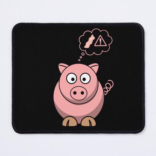 Item preview, Alarmed Pig designed and sold by AProperLemon.