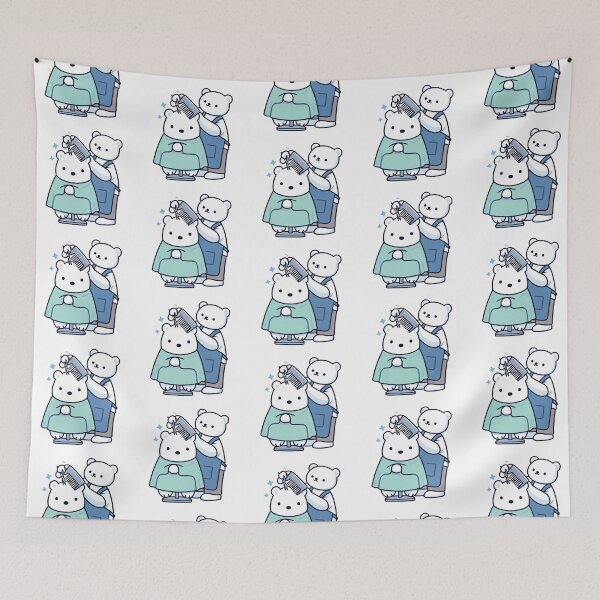Item preview, BarberShop Polar Bear designed and sold by LemuellTrends.