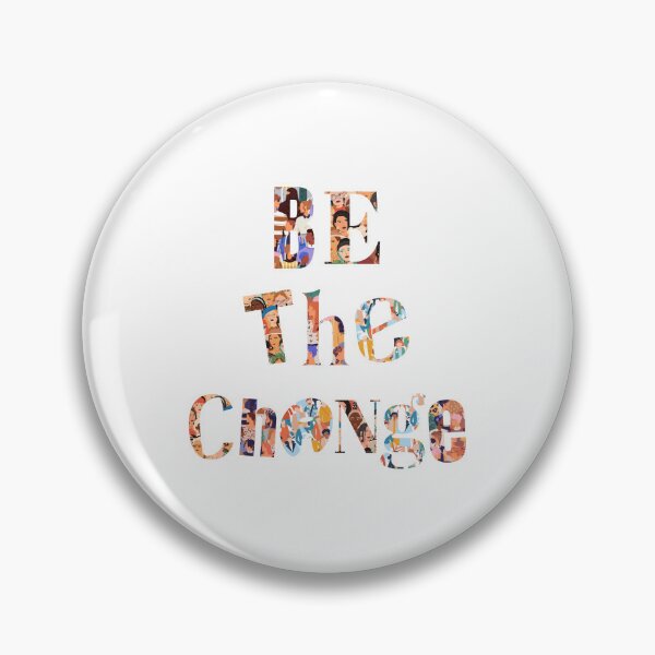 Item preview, Be The Change | Ghandi Quote Art designed and sold by Erica Leigh.