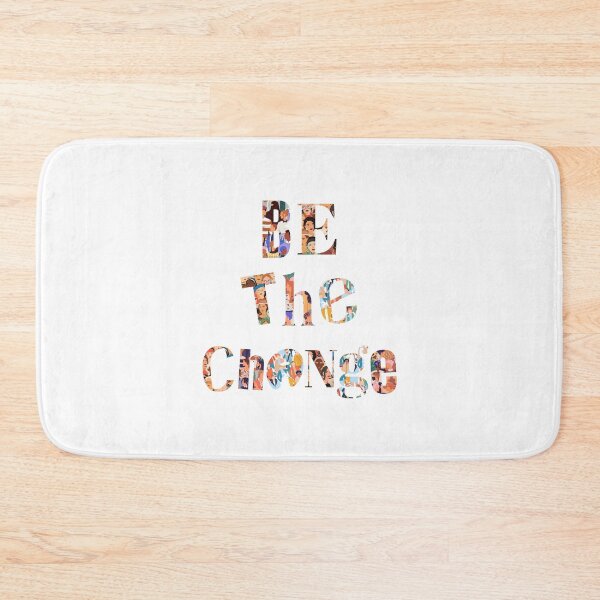 Item preview, Be The Change | Ghandi Quote Art designed and sold by Erica Leigh.