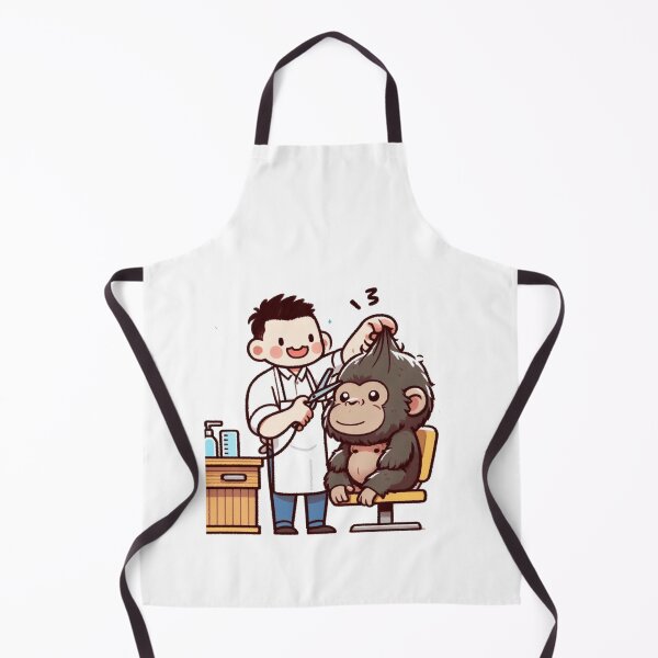 Item preview, BarberShop Gorilla designed and sold by LemuellTrends.