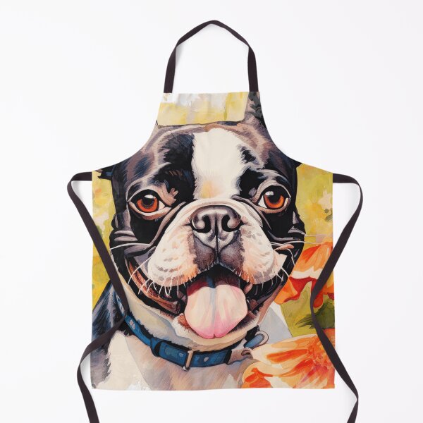 Item preview, Cute Watercolor Boston Terrier designed and sold by TheAnimalZ00.