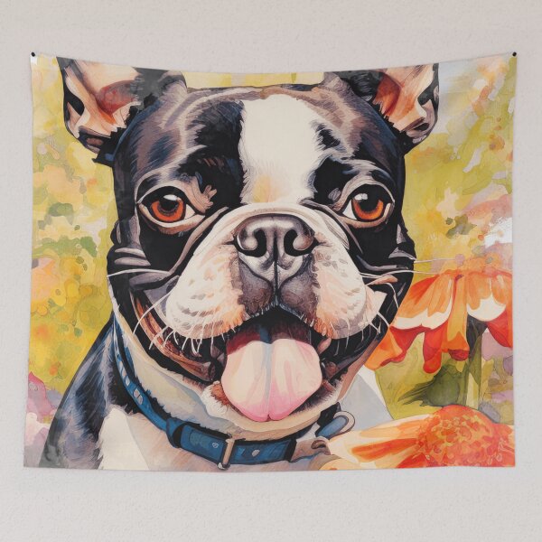 Item preview, Cute Watercolor Boston Terrier  designed and sold by TheAnimalZ00.