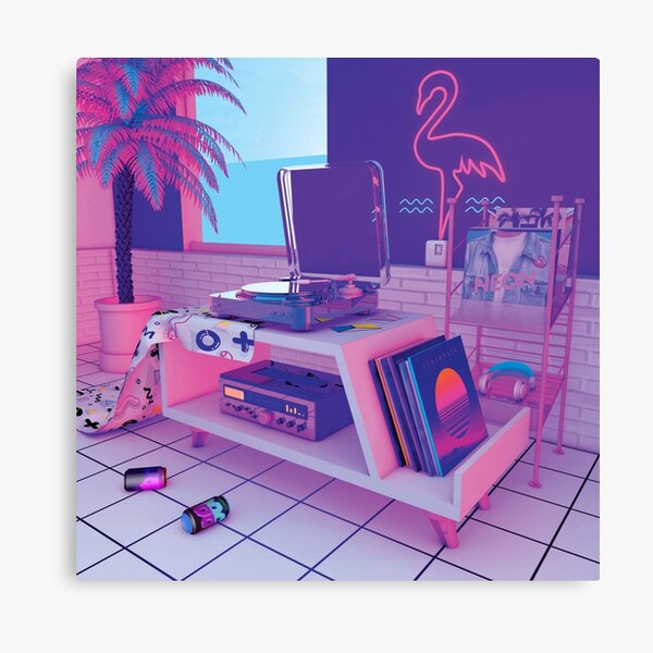 s p i n n i n g w a v e Canvas Print