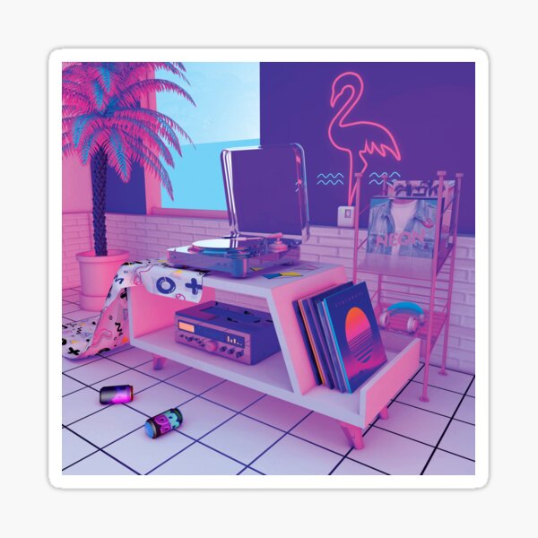 s p i n n i n g w a v e Sticker