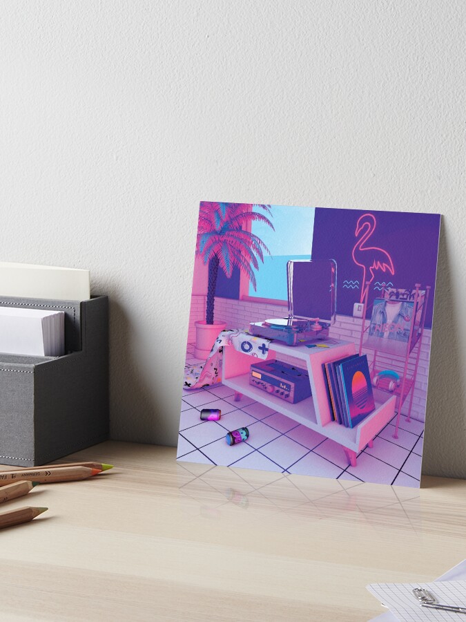 Thumbnail 1 of 2, Art Board Print, s p i n n i n g w a v e designed and sold by dennybusyet.