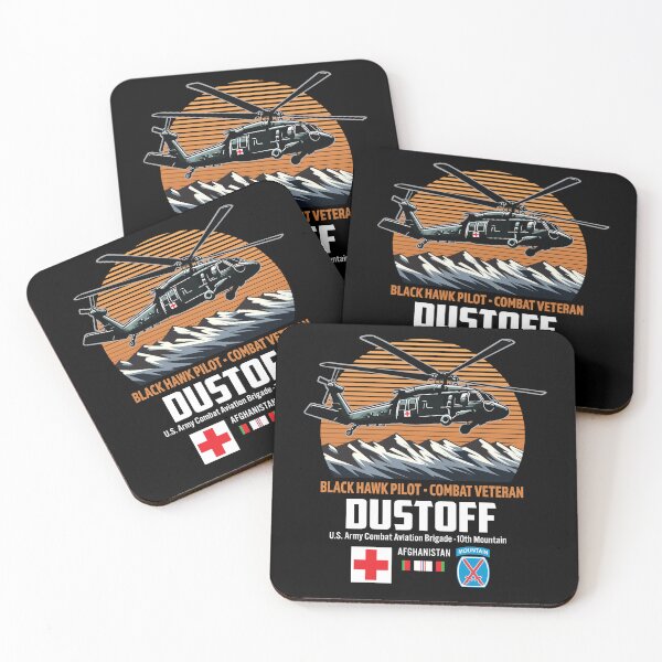 Item preview, Dustoff - Black Hawk Pilot, Combat Veteran designed and sold by CIDesign.