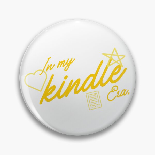 Item preview, In My Kindle Era Yellow designed and sold by BookishLounge.
