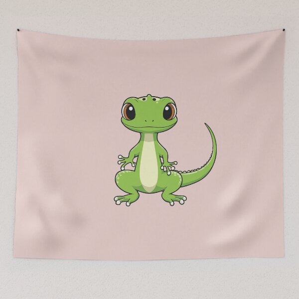 Item preview, Green Gecko Lizard standing designed and sold by Atlantico54.