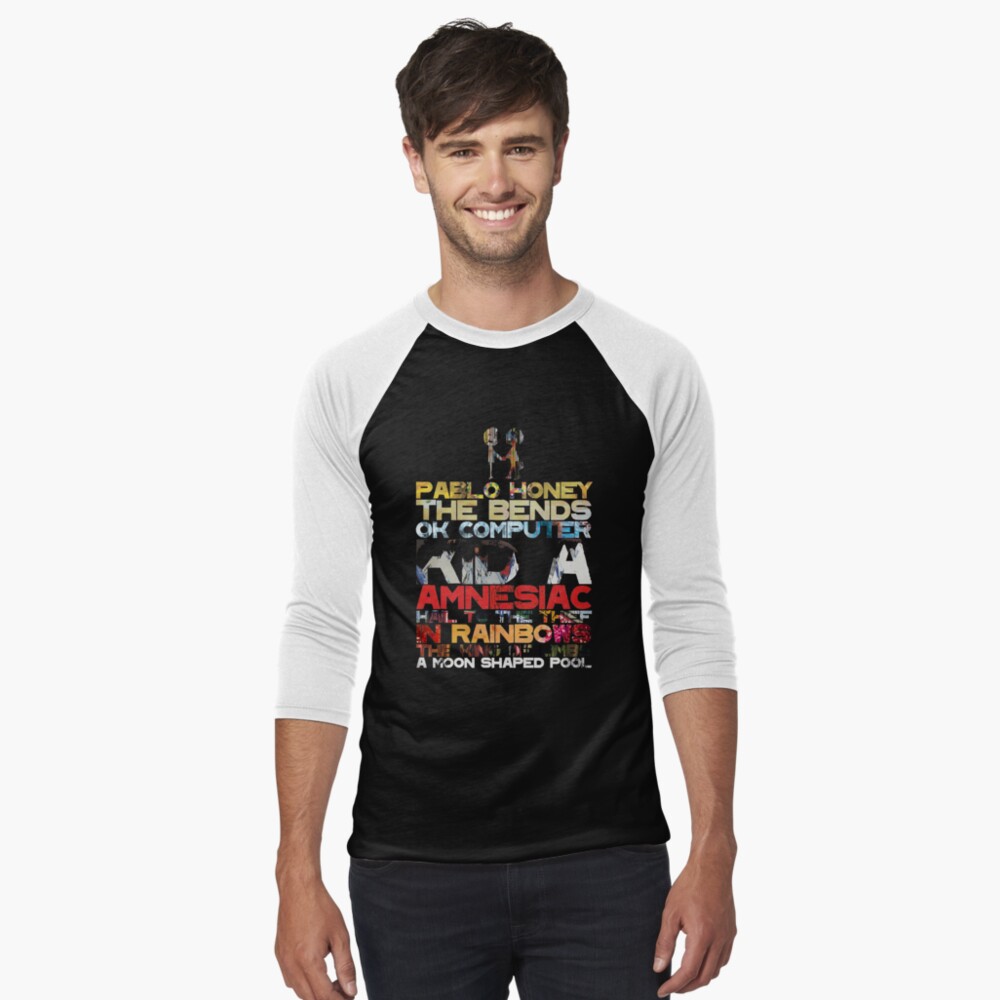Vista previa del artículo con la obra «Camiseta ¾ estilo béisbol», diseñado y vendido por AlfieGordons.