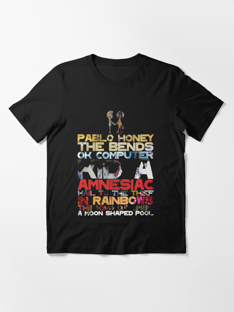 Imagen 3 de 7, Camiseta esencial con la obra Cabezas de radio, diseñada y vendida por AlfieGordons.