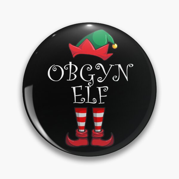 Item preview, The OBGYN Elf Funny Christmas Elf OBGYN Christmas Elf Gear designed and sold by DynamicDesign.