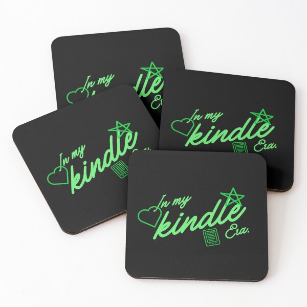 Item preview, In My Kindle Era Green designed and sold by BookishLounge.