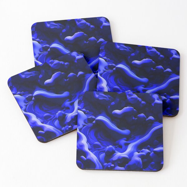 Item preview, Dark Blue Foamy Lava designed and sold by SassyArtistry.