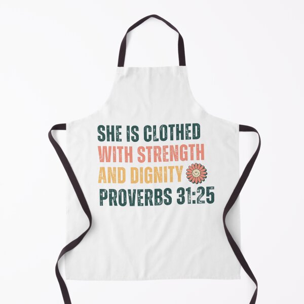 Item preview, She is Clothed with Strength & Dignity - Proverbs 31:25 designed and sold by ebocraft.