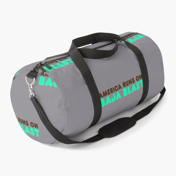 Item preview, America runs on Baja blast - grey background  designed and sold by HarrisonDesign.