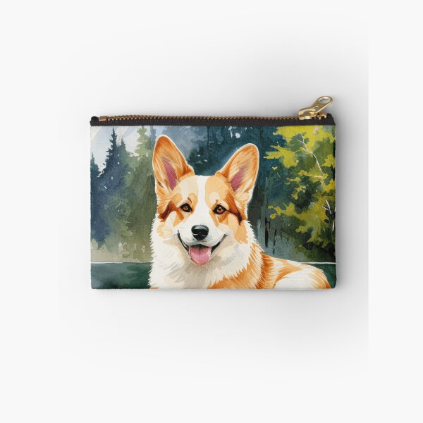 Item preview, Watercolor Corgi Art designed and sold by TheAnimalZ00.