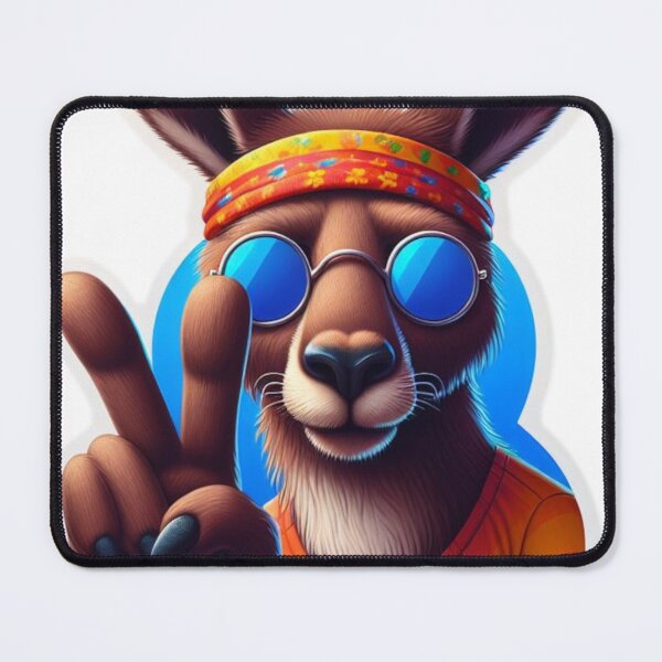Item preview, Kangaroo says peace designed and sold by J7Simpson.