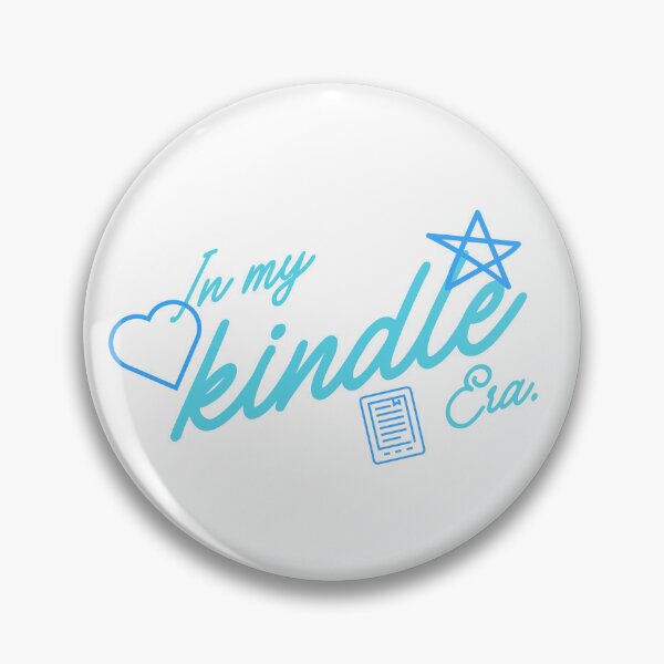 Item preview, In My Kindle Era Blue designed and sold by BookishLounge.