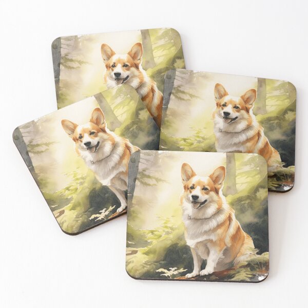 Item preview, Corgi In The Forest designed and sold by TheAnimalZ00.