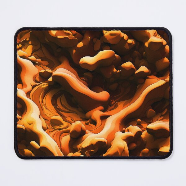 Item preview, Pastel Orange Foamy Lava designed and sold by SassyArtistry.