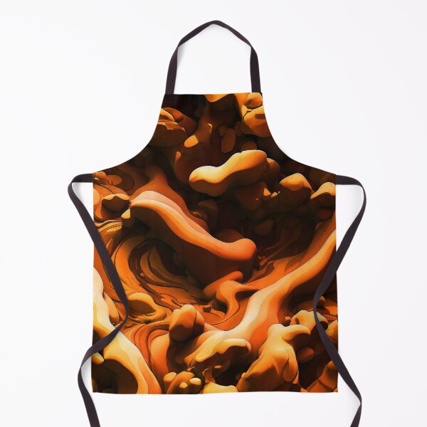 Item preview, Pastel Orange Foamy Lava designed and sold by SassyArtistry.
