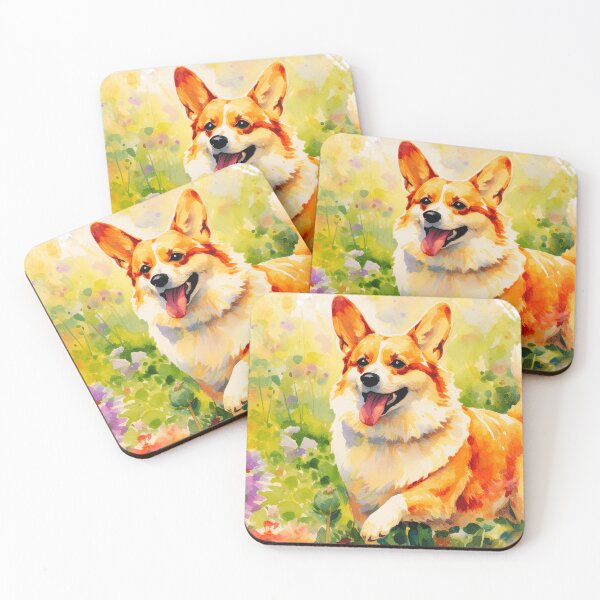 Item preview, Corgi In The Flowers designed and sold by TheAnimalZ00.