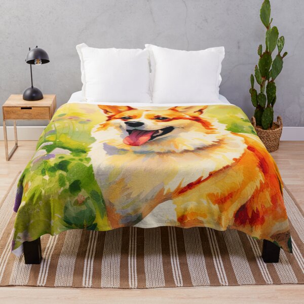 Item preview, Corgi In The Flowers designed and sold by TheAnimalZ00.