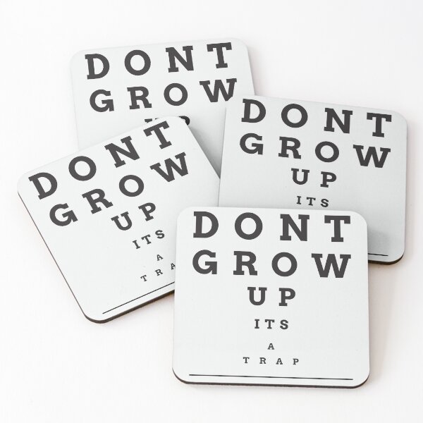 Item preview, Don't Grow Up designed and sold by BorvickTees.
