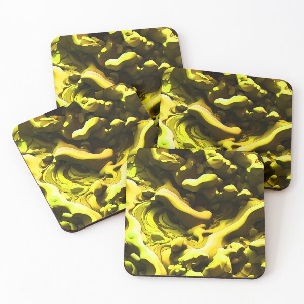 Item preview, Pastel Yellow Foamy Lava designed and sold by SassyArtistry.