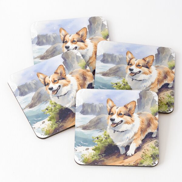 Item preview, Cute Pembroke Welsh Corgi Art designed and sold by TheAnimalZ00.