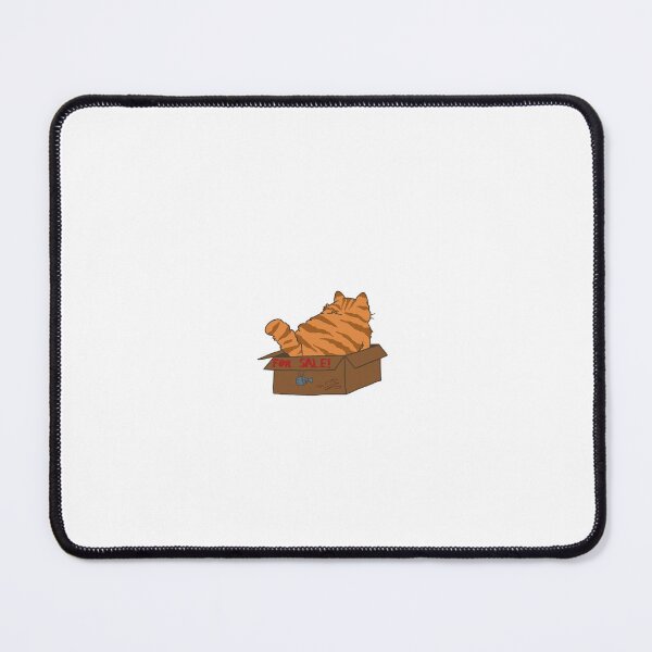 Item preview, Orange cat in cardboard box designed and sold by ByBelle2106.