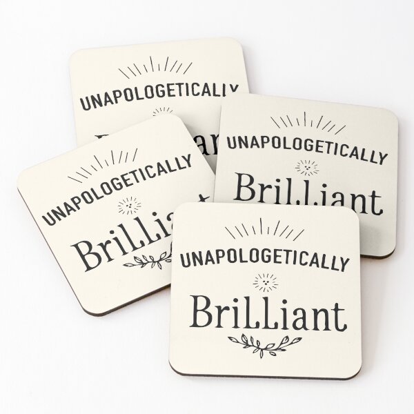 Item preview, Unapologetically Brilliant designed and sold by thegirlyshoppe.