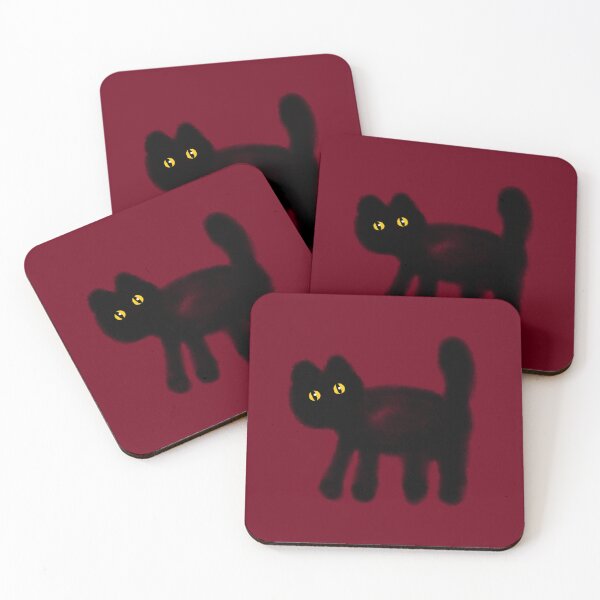 Item preview, black cat, nero, cat designed and sold by zzzozzo.