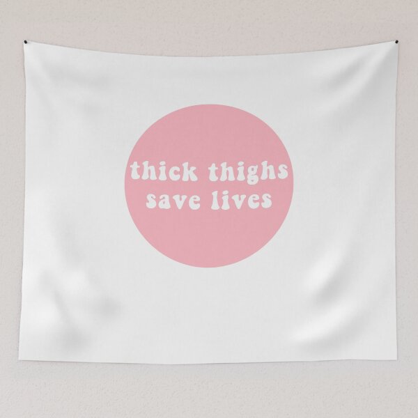 Item preview, thick thighs save lives  designed and sold by CharmStudio.