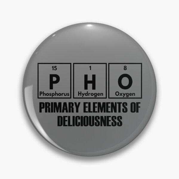 Item preview, PHO Primary Elements Of Deliciousness Funny Pho Gear designed and sold by DynamicDesign.
