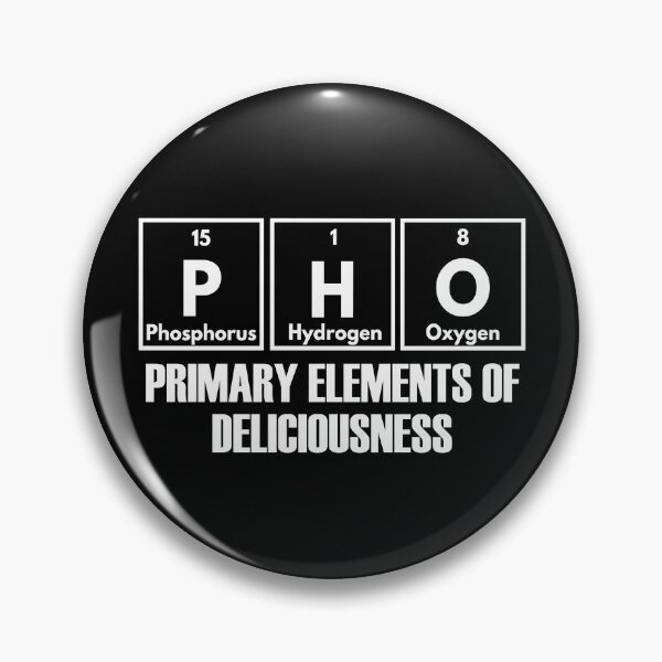 Item preview, PHO Primary Elements Of Deliciousness Funny Pho Gear designed and sold by DynamicDesign.