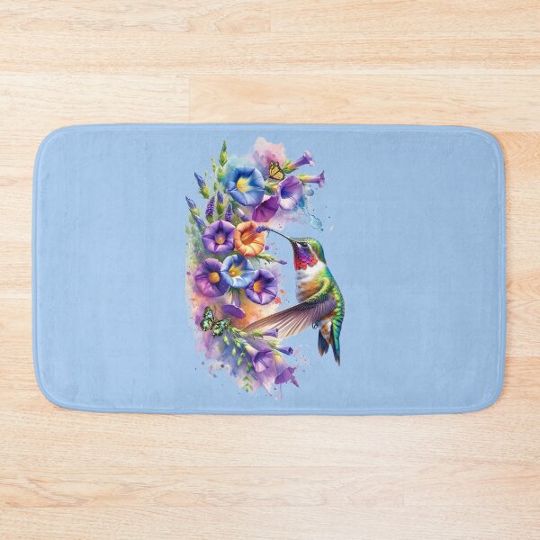 Item preview, Hummingbird - Blue designed and sold by critterpatchusa.