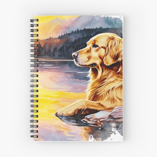 Item preview, Golden Retriever By The Mountains designed and sold by TheAnimalZ00.